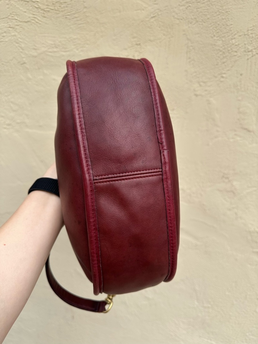 🍷Vintage Coach Swinger Bag in Wine 4040🍷 - Picture 6 of 8